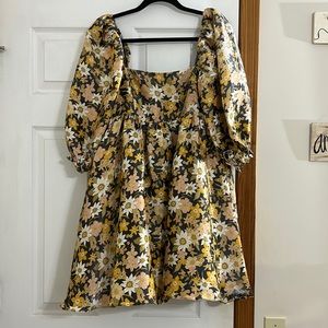 floral babydoll dress